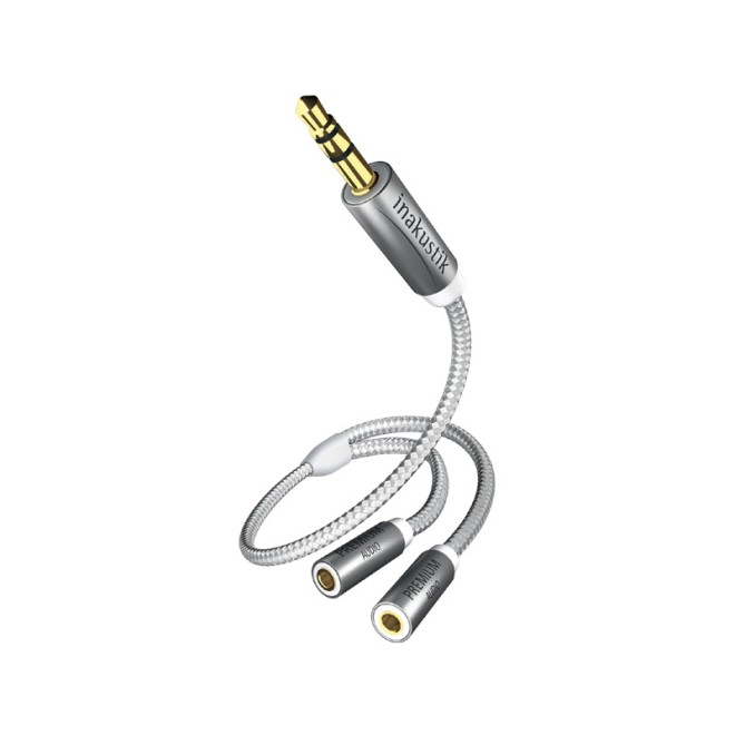 In Akustik Premium 3 5 Klinken Adapter Highend Audiokabel De